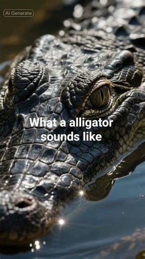 What a alligator sounds like #alligator #animalsounds