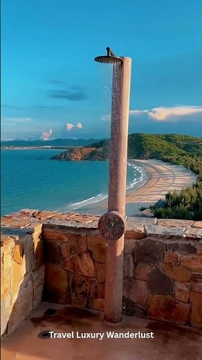 This Beach Shower Has the Best View Ever!