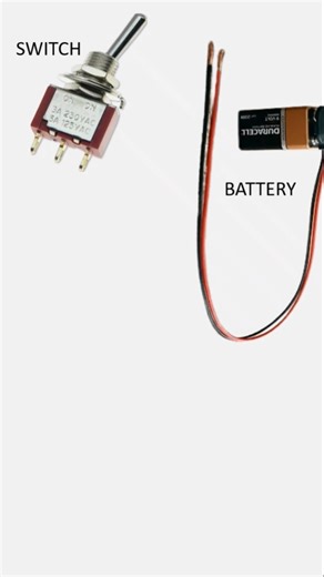 simple wiring connection drawing for motor and battery #shorts #funny #wiringconnection