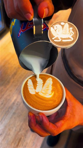 Satisfying Latte Art Creation: From Milk to Pegasus!