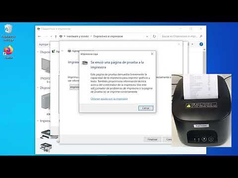 Instalar impresora termica USB sin Drivers