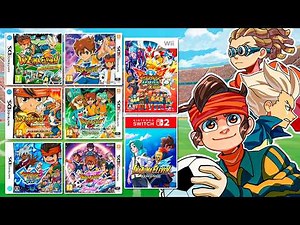 eu joguei TODOS os JOGOS do INAZUMA ELEVEN em 1 vídeo