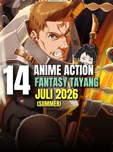 14 Anime Fantasy Action Yang tayang Juli ini! (Summer 2026) Tomb Raider King (Dogulwang), Ryoumin 0 ada di @Bstation Indonesia #fyp #anime #bstationsummeranime #bstationca #bstationbeyondanime