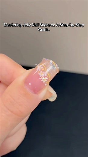 Mastering Jelly Nail Stickers: Easy DIY Tutorial