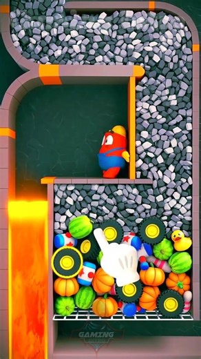 Don’t Drop the Toys Into Lava! 🔥 Can I Save Them All?