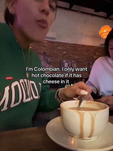 Colombian Hot Chocolate with Cheese Recipe