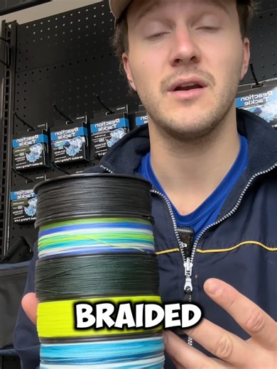 This fishing company is taking over the industry🐟💪 #fishing #braid #fishingline