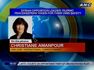 CNN's Christiane Amanpour on ANC's The World Tonight