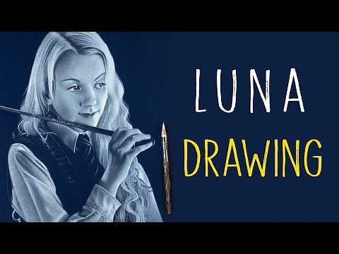 Luna Lovegood Drawing ⚡ Harry Potter Art