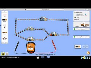 H Physics Electricity: Circuits revision from N5 using PhET