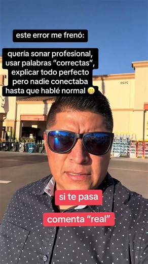 El error de sonar profesional