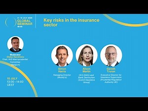 IAIS Global Seminar 2025 - Panel on key risks in the insurance sector