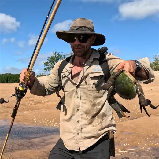 135K views · 2K reactions | Catching Food With My Bare Hands!  | Back 2 Basics Adventures | Facebook