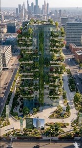 This Skyscraper Is Covered in Trees 😮🌳
