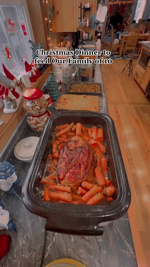 CHRISTMAS DINNER FOR OUR FAMILY OF 10 #familygoals #bigfamilycooking #dinnerwithme #dinnerideas #familymeals #mealprep #bigfamily #holidayvibes