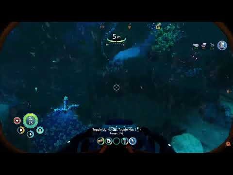 Playing subnautica