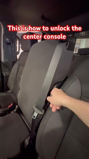 How to Unlock the Center Console?