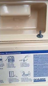 Compressor Nebulizer Pulmo Aide Devilbiss Devillbiss 5650i made in USA