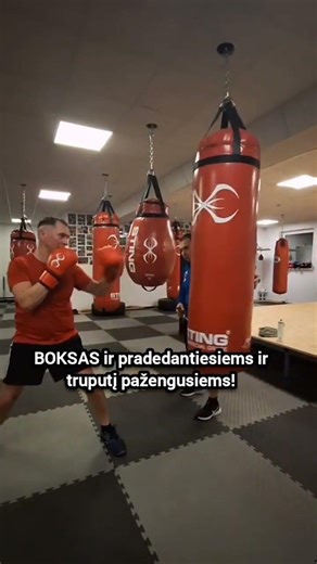Boksas prieinamas visiems!