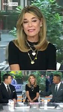 Tearful TV host addresses note claiming mother is dead