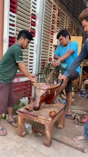 Crafting a Wooden Bull's Head: Step-by-Step Guide