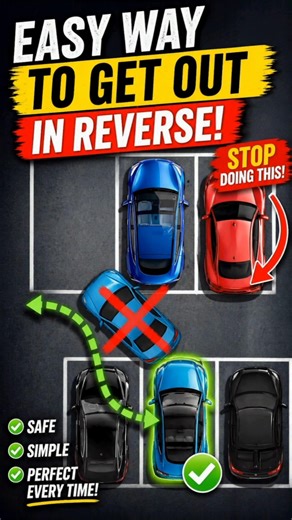 This Simple Move Will Save You Every Time! ✅ #easyparking