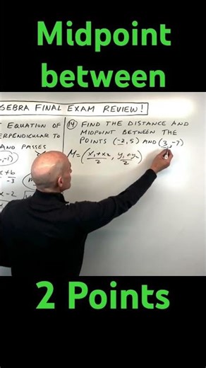 Find the Midpoint Between 2 Points