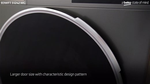 Laundry days are now easier with our Beko washing machine that has a 12 Kg capacity and SteamCure technology. #Laundry #SteamCure #WashingMachine #ABekoStateOfMind | Beko