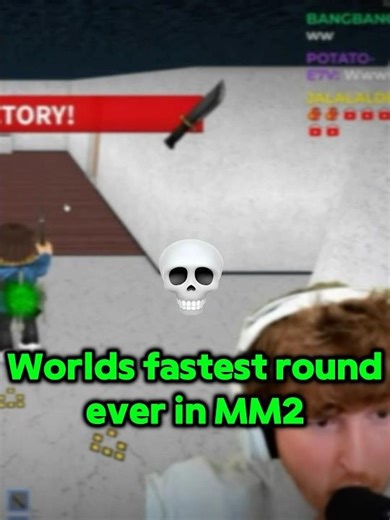 When Caylus did the fastest round ever on MM2……