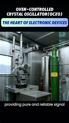 The heart of electronic devices — Oven-controlled Crystal Oscillator.#tech #ocxo #power #technology