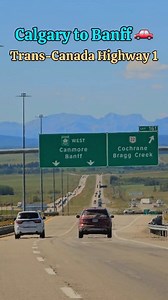 Trans-Canada Highway 1🚗 The highways around Calgary offer some stunning views of the Rockies! One of the most iconic routes is the Trans-Canada Highway (Highway 1), which provides beautiful vistas of the Rocky Mountains as you drive west towards Banff and Canmore. . #highway #fbreels #fbviral #fbreelsvideo #Calgary #Canada #Alberta #banff #drivinginmountains #driving #mountains #albertalife #winterincanada #banff #transcanada #roadtrip #roadtripalberta #Calgary #yyc #CalgaryLife #citylife #calg