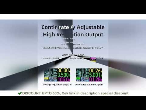 DP100 Mini DC Power Supply Lab Power Supply Adjustable 30V 5A Switching power supply Portable