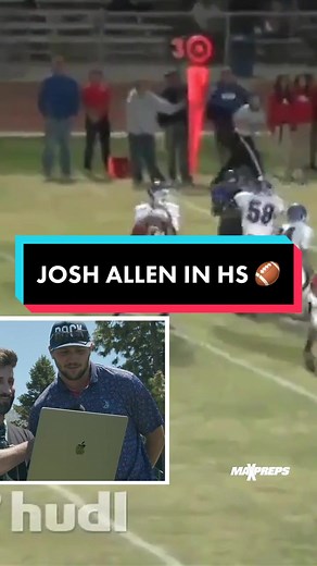 Josh Allen High School Football Highlights Reaction Video