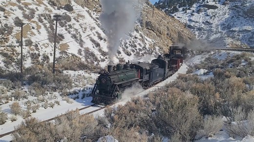 Our winter photo shoots are absolutely astounding — and this video proves it. There’s nothing quite like the sight and sound of a steam locomotive digging in and hauling a heavy load up the hill. Listen closely and you’ll hear Locomotive No. 81 slip just a bit as it starts on the grade, pulling our massive 100-ton steam-powered wrecking crane. That’s raw steam power at its finest! Our 2026 photo shoots may be wrapped up, but you can book your spot for 2027 right now: 👉 https://bit.ly/41rHW7M Th