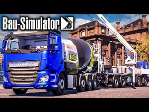 Bau Simulator #33 - BETONPUMPE auf voller LEISTUNG: Museumsbau geht weiter - Construction Simulator