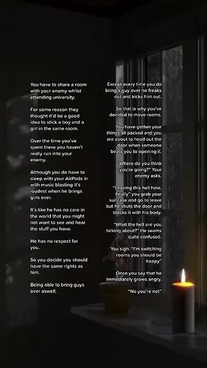 Candlelit Conversations: Navigating Roommate Conflicts