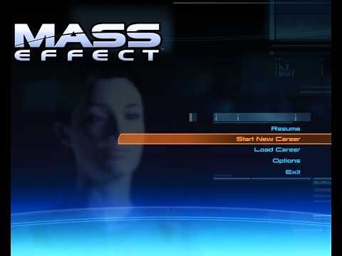 Mass Effect title / intro / main menu 15-minute loop