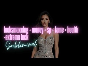 looksmaxxing + money + sp + fame + health +extreme luck (hypnosis subliminal)