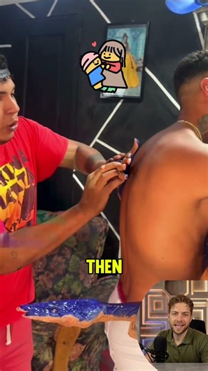 He got a tattoo in memory of his mother! 🖋️💖