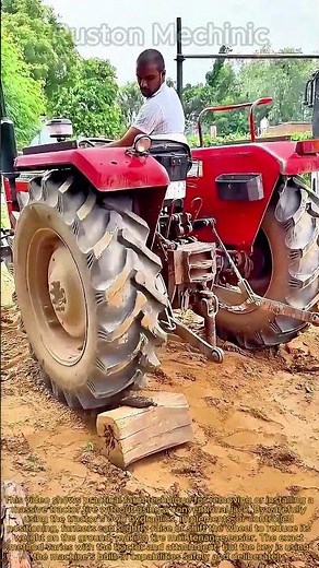 How to Lift a Massive Tractor Tire WITHOUT a Jack: Genius Tractor Tire Trick Every Farmer Needs