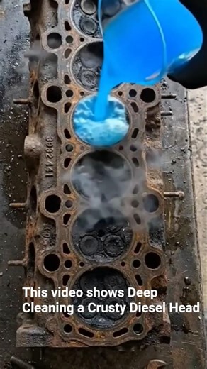Restoring a Junk Engine Head with Blue Acid