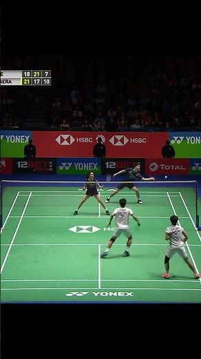 Badminton Mixed Doubles at it's best #badminton #badmintonhighlights