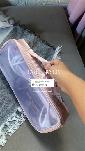 Hair Dryer Storage Solutions with Mesh Bags