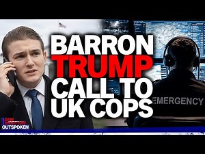 Barron Trump's dramatic late night phone call to UK police to save woman revealed: "Stop being rude"