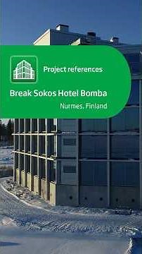 Sokos Hotel Bomba, Nurmes, Finland #glass #architecture #design