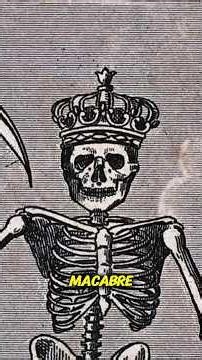 The 1300s Created Death's Most Famous Face #viralshorts #historyshorts #grimreaper