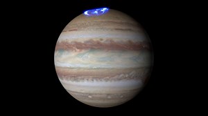 As the solar wind gushes out from the Sun, it bathes the planets and can create colorful dancing lights known as auroras. The most powerful auroras in the solar system are on Jupiter. Like Earth’s, Jupiter’s auroras are created by the solar wind interacting with the planet’s magnetic field and atmosphere. But unlike Earth’s, the auroras on Jupiter never end and are thousands of times brighter. Video credit: NASA, ESA, J. Nichols (University of Leicester), and G. Bacon (STScI); Acknowledgment: A.