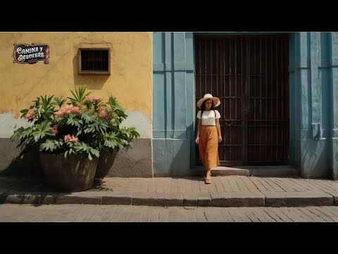 Caminando por las bellas calles de Lima Peru