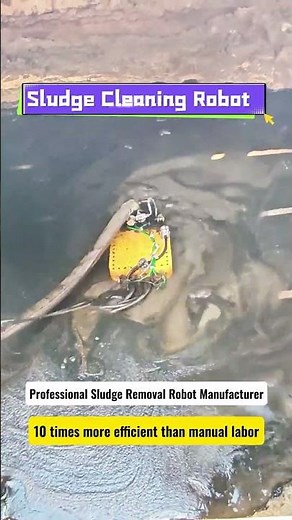 Amazing Sludge Removal Robot in Action! YG Series