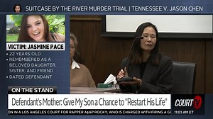 Jason Chen's mother pleads for leniency during her son's sentencing for the murder of Jasmine Pace. https://trib.al/SFVGQ2q | COURT TV